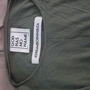 Fashion streetwear from Ibiza! Sz large God has no name.